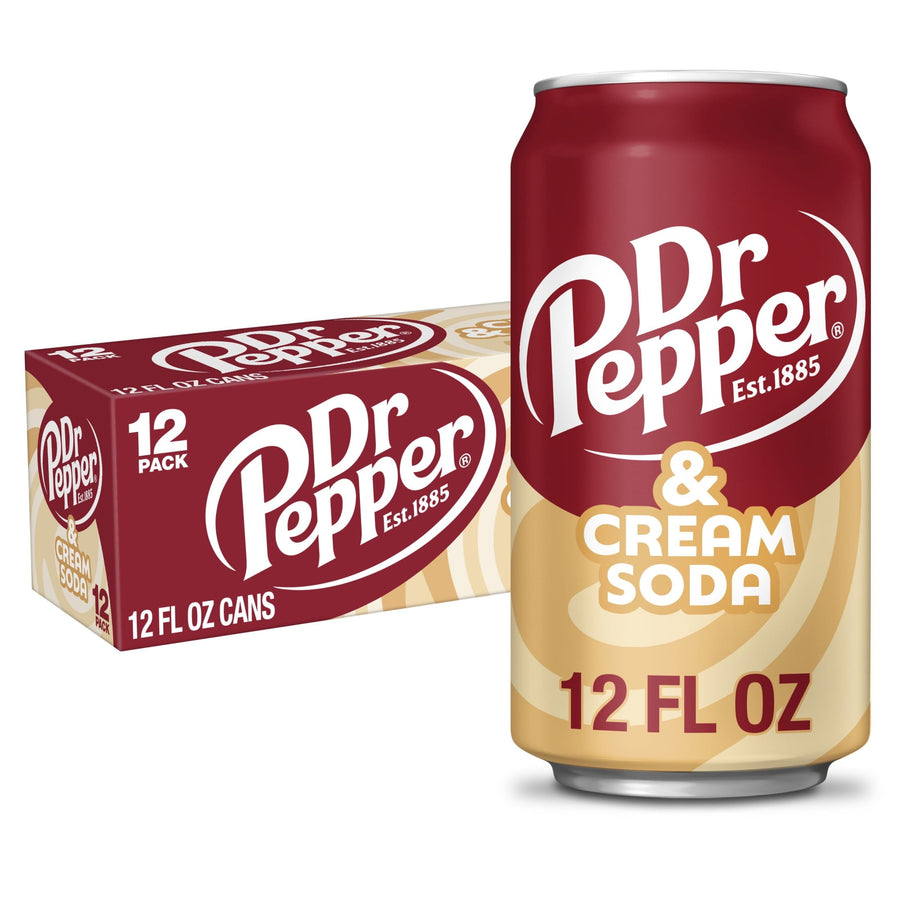 Dr Pepper & Cream Soda - Soft Pack