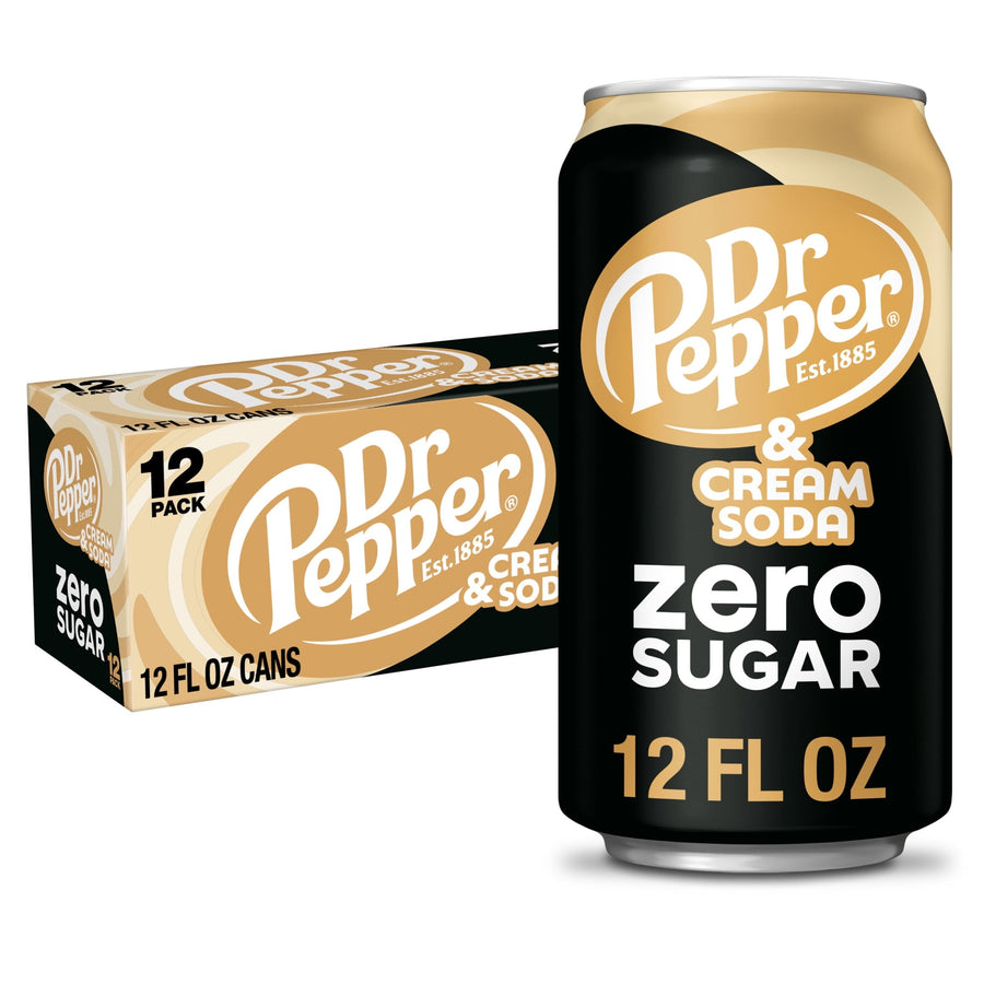 Dr Pepper & Cream Soda Zero Sugar - Clean Fit